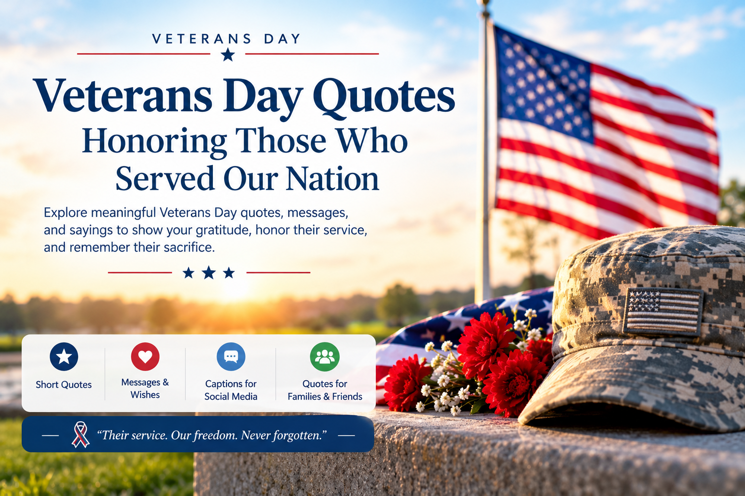 Veterans Day Quotes: 50+ Messages to Honor Veterans
