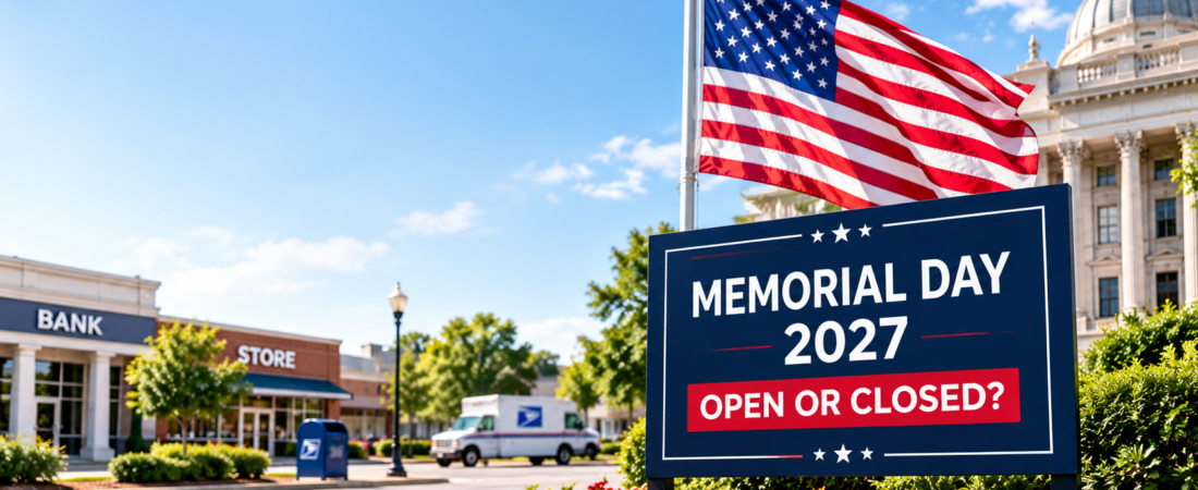 What Is Open and Closed on Memorial Day 2027?