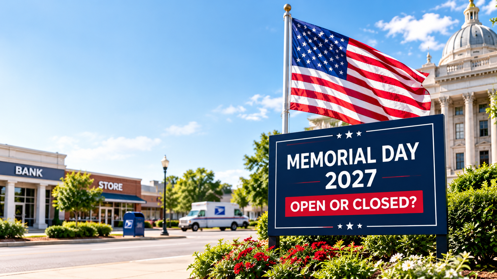 What Is Open and Closed on Memorial Day 2027?