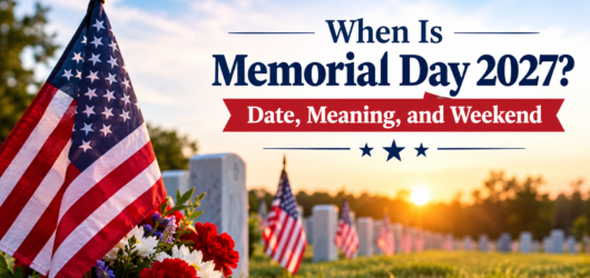 When Is Memorial Day 2027?