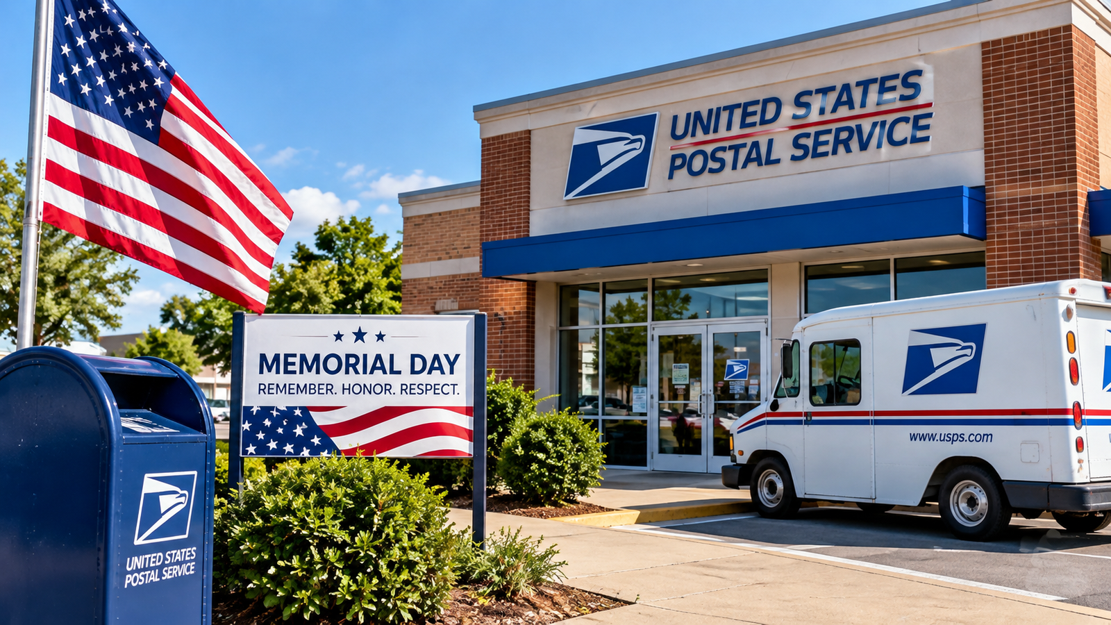 Is the Post Office Open on Memorial Day 2027?